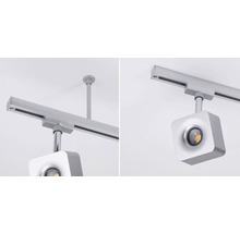 Plafondrail met vierkante ledspot