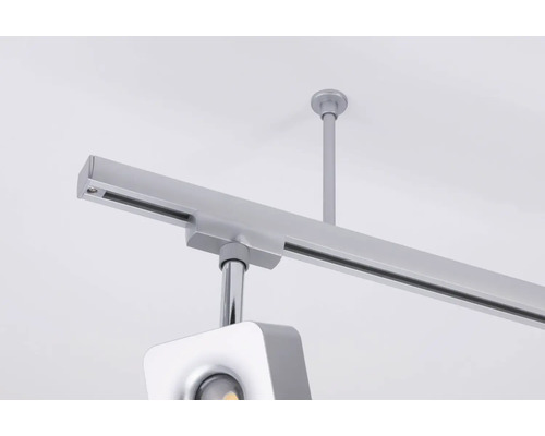 Plafondrail met spot voor flexibele verlichting