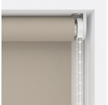 Beige rolgordijn met kettingbediening