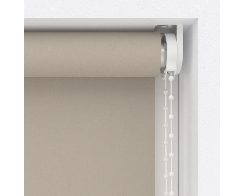 Beige rolgordijn met kettingbediening