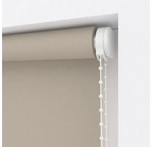 Beige rolgordijn met kettingbediening