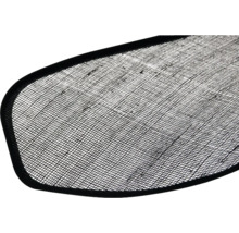 Detailopname van een fijnmazige, rechthoekige zeef