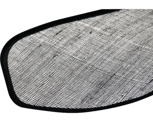 Detailopname van een fijnmazige, rechthoekige zeef