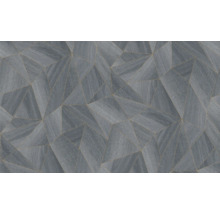 Behang met geometrisch houtdessin