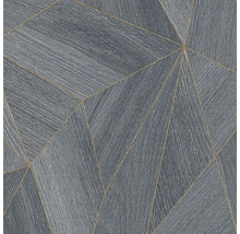 Behang met geometrisch patroon en gestructureerd oppervlak
