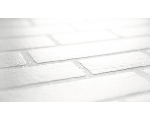 Close-up van een witte bakstenen behang