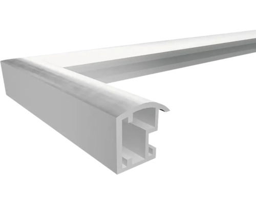 Kunststof frameprofiel in dwarsdoorsnede