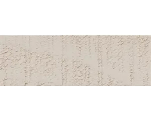 Close-up van een gevel met spackspuitwerk