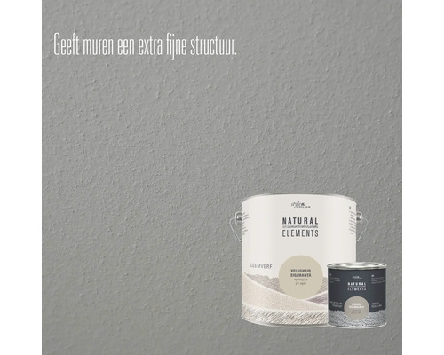 Verfemmer Leemverf voor muren met fijne structuur