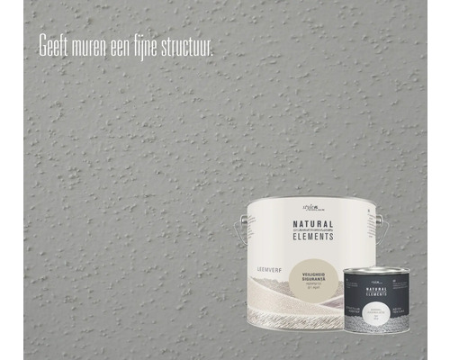 Blik leemverf met structuuradditief voor binnenmuren