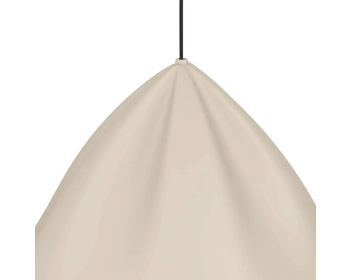 Beige hanglamp met kabel