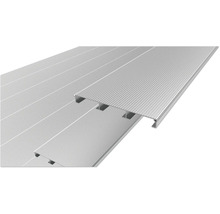 Aluminium terrasplanken met geribbeld oppervlak