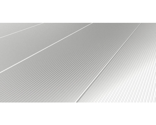 Detailopname van aluminium golfplaat