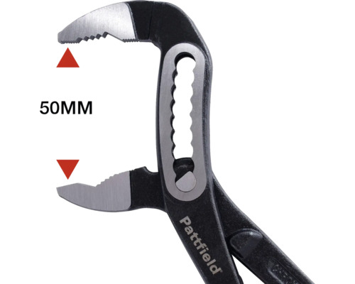 Waterpomptang met 50 millimeter bekopening