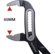 Pattfield waterpomptang met een bekopening van 65 millimeter