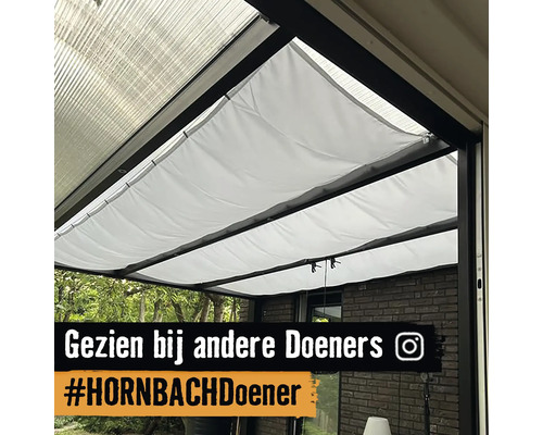 Terrasoverkapping met zonwering