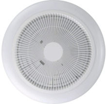 Ronde plafondlamp met ventilator