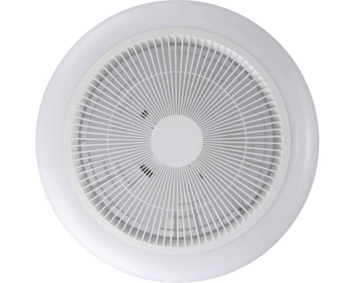 Ronde plafondlamp met ventilator