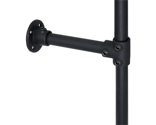 Pijpverbinder met flens voor wandmontage