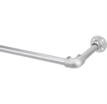 Metalen buis met flens voor wandmontage