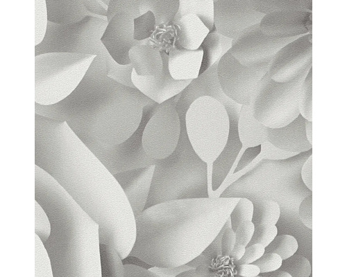 Behang met bloemmotief