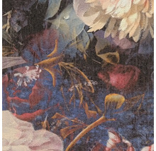 Close-up van een bloemmotief