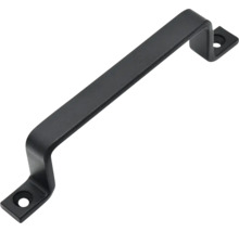 Zwarte beugelgreep voor deuren en meubels