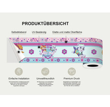 Zelfklevende rand met Paw Patrol ontwerp, UV-bestendig, glad en mat oppervlak