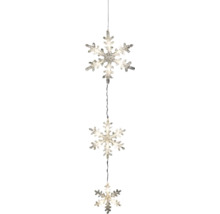 Decoratieve sneeuwvlokken lichtketting voor binnen