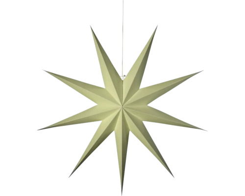 KONSTSMIDE Kerstster kunststof fluoriserend groen 115 x 115 cm Hangende kerstster