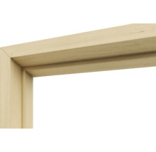 Detail van een houten deurkozijn