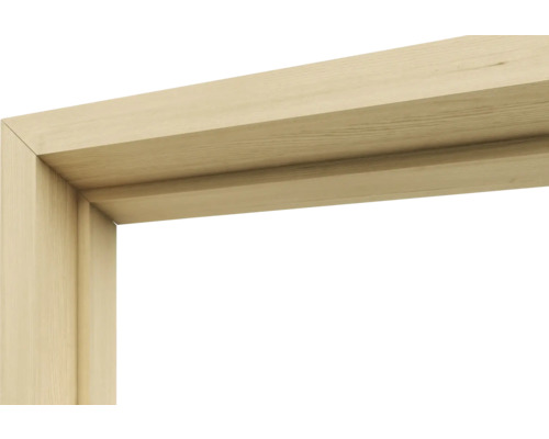 Detail van een houten deurkozijn