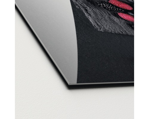 Close-up van een aluminium composiet paneel
