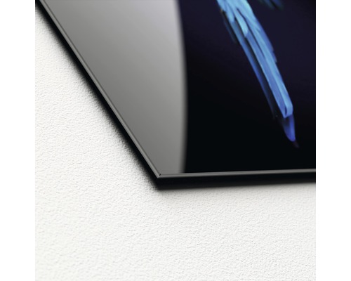 Detailweergave van een glazen fotohoek