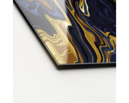 Decoratieve wandplaat met abstract design