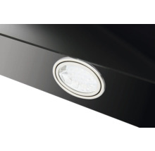 Detailweergave van afzuigkapverlichting
