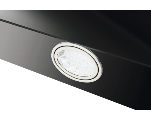 Detailweergave van afzuigkapverlichting