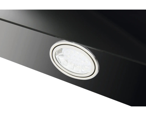 Gedetailleerde weergave van een afzuigkap met verlichting