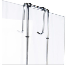 Douchecabinehangers van metaal voor bevestiging aan een douchewand