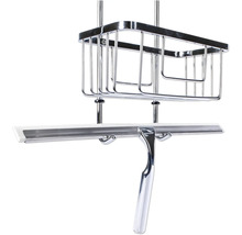 Douche rek met wisser voor wandmontage