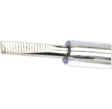 Detailopname van een platte schroevendraaier