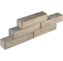 Rechthoekige straatstenen gestapeld