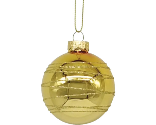 Kerstbal met decoratie