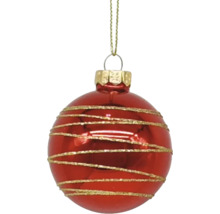 Kerstbal met decoratie