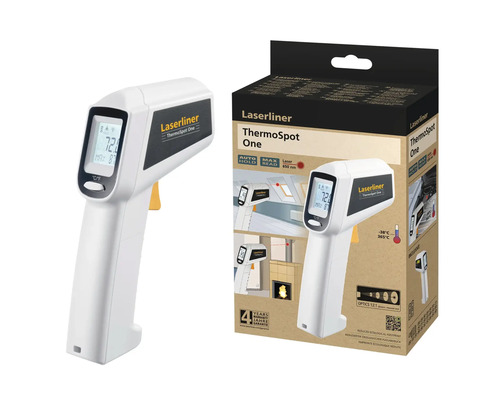 Laserliner ThermoSpot One infraroodthermometer met verpakking