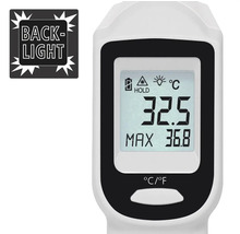 Digitale thermometer met achtergrondverlichting voor temperatuurmeting