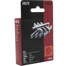 Hechtnieten, type 343/12, verpakking met 1200 stuks