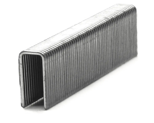 Metalen nietjes close-up