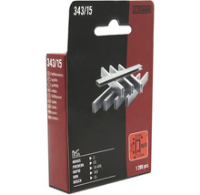 J C Schwarz nietjes type 343/15, 1200 stuks, in kartonnen verpakking