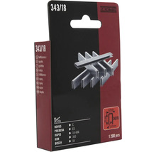 J C. Schwarz nietjes 343/18, 1200 stuks